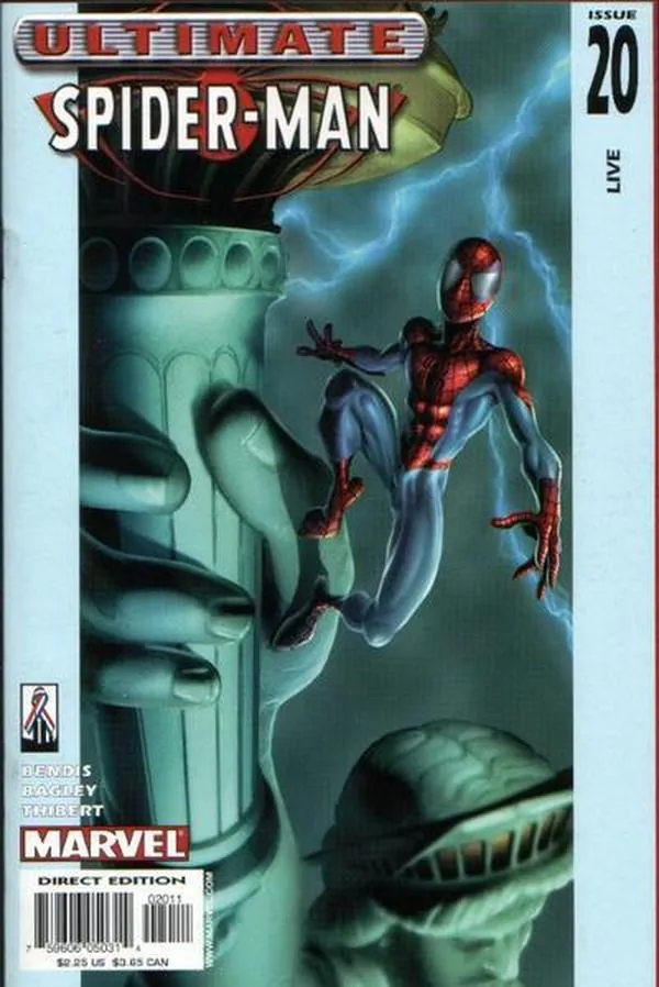 Cover of Ultimate Spider-Man #20