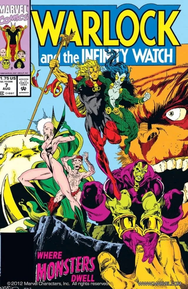 Cover of Warlock and the Infinity Watch #7