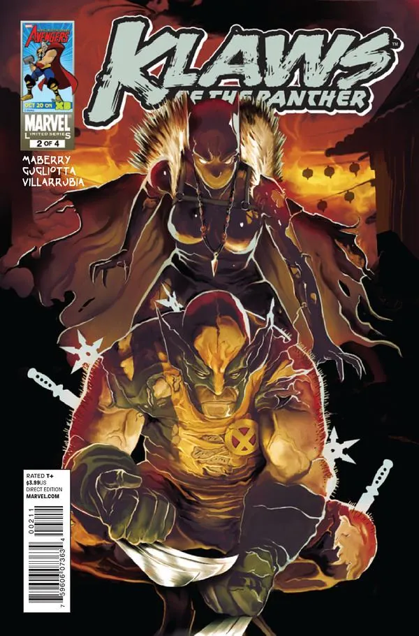 Cover of Klaws of the Panther #2