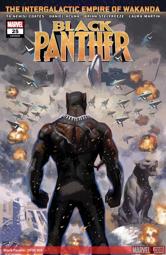 Cover of Black Panther #25 (197)