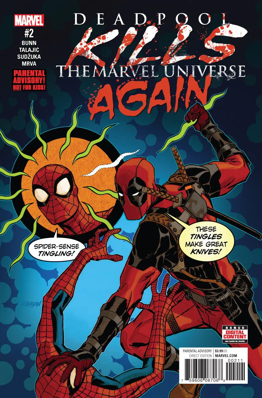 Cover of Deadpool Kills the Marvel Universe Again #2