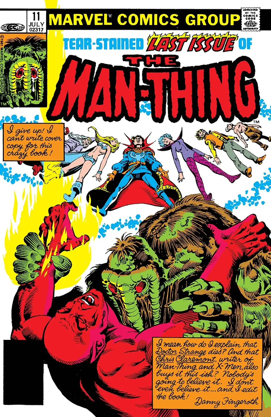 Cover of Man-Thing #11