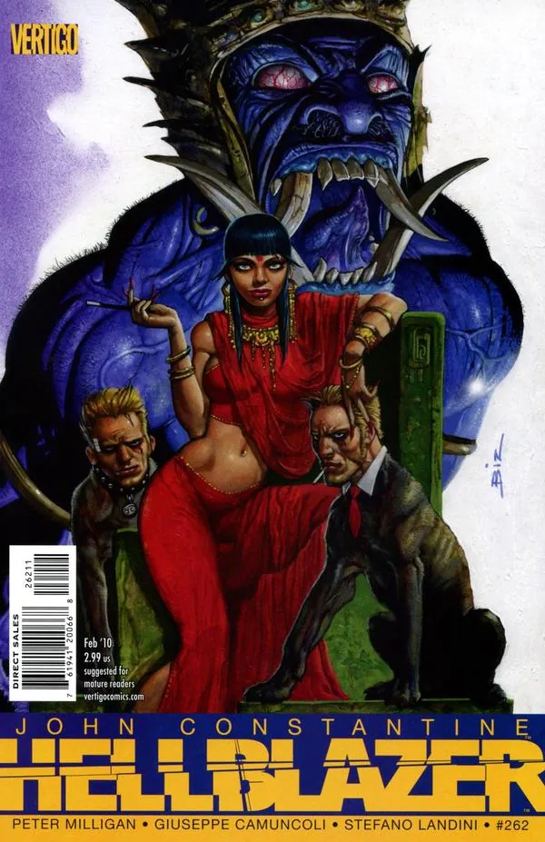 Cover of Hellblazer #262
