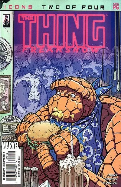 Cover of The Thing: Freakshow #2