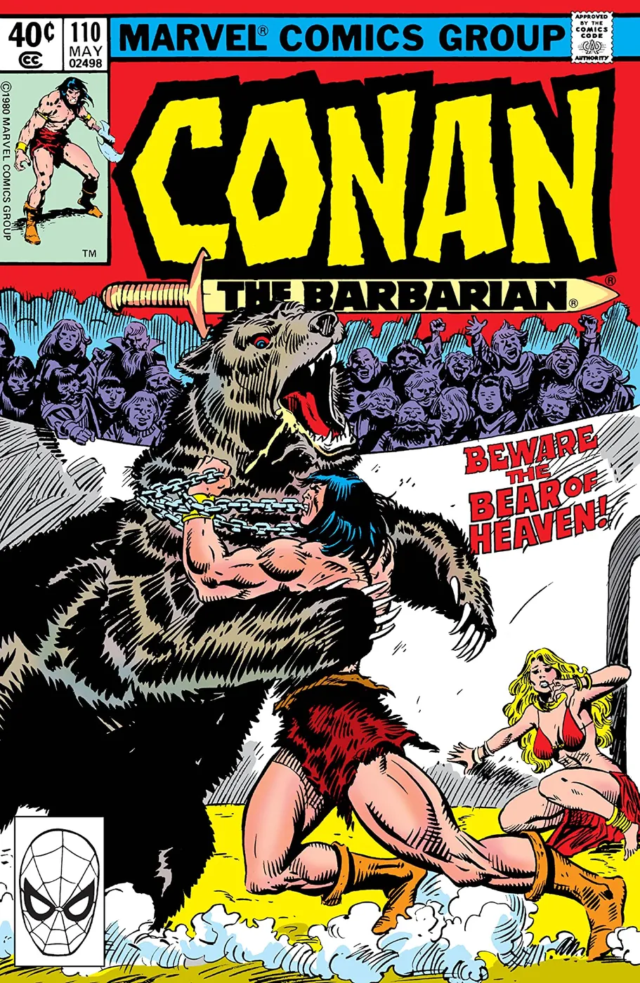 Cover of Conan the Barbarian #110