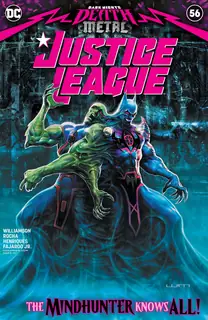 Cover of Justice League #56