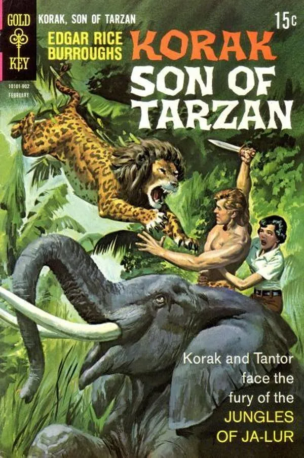 Cover of Edgar Rice Burroughs Korak, Son of Tarzan #27