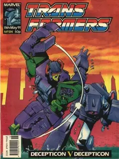 Cover of The Transformers #314
