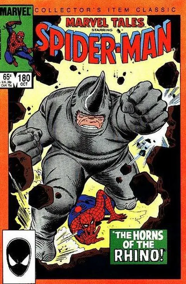 Cover of Marvel Tales #180