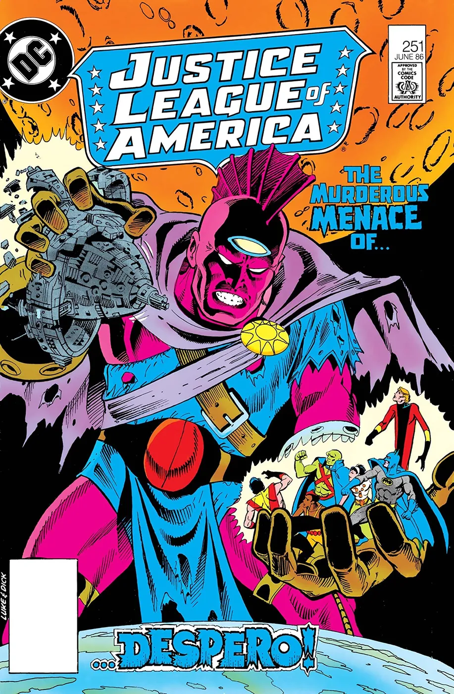 Cover of Justice League of America #251