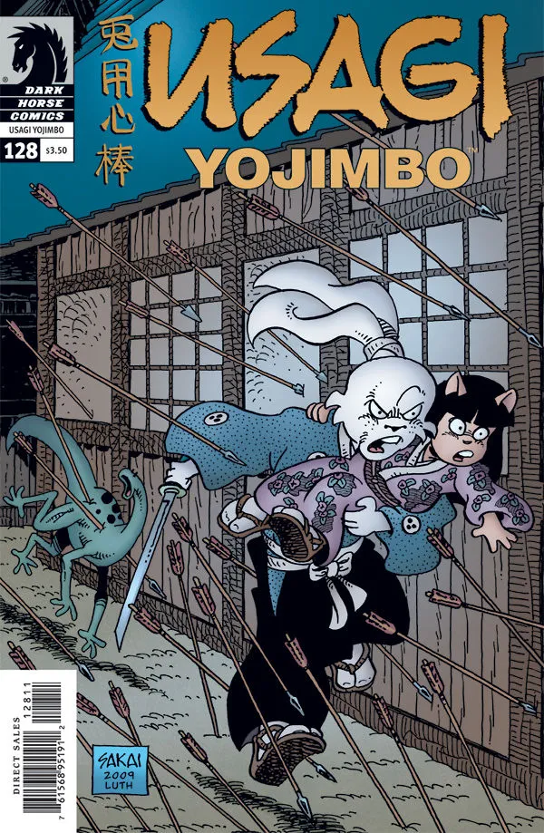 Cover of Usagi Yojimbo #128