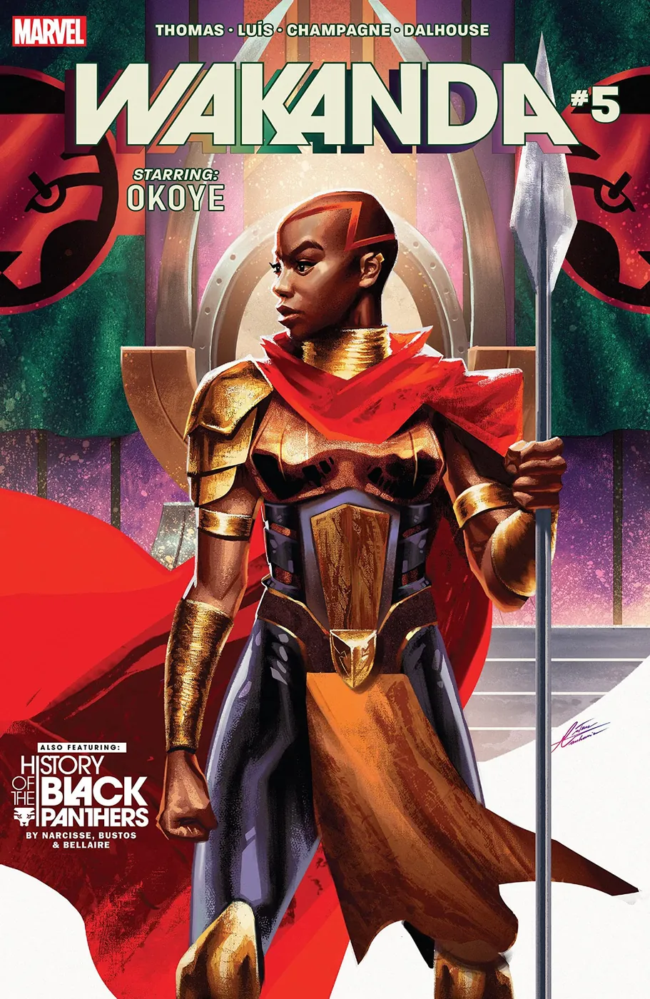 Cover of Wakanda #5