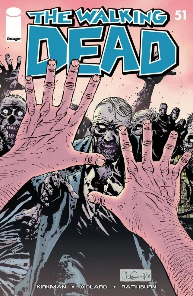 Cover of The Walking Dead #51