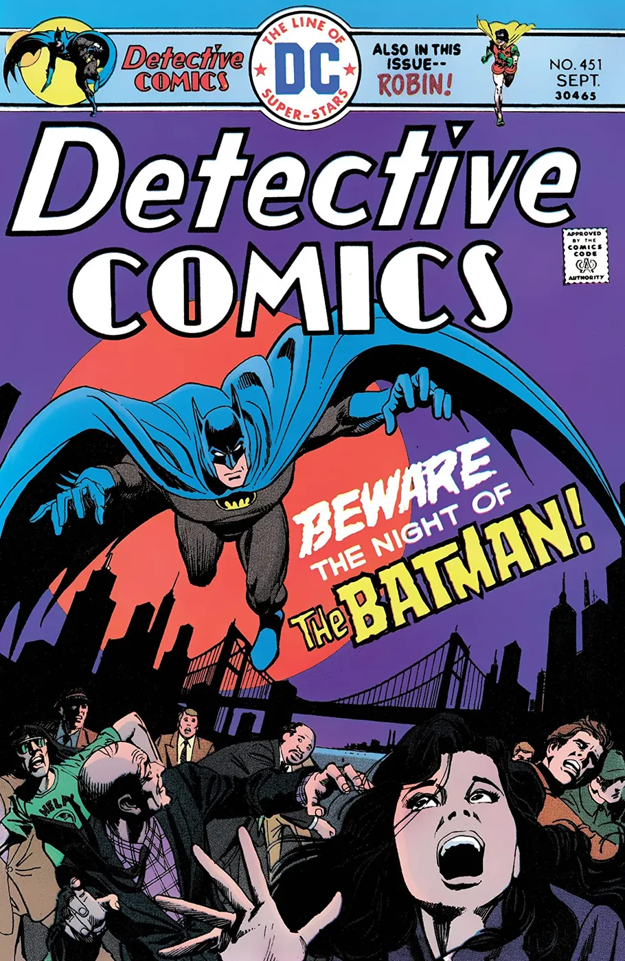 Cover of Detective Comics #451