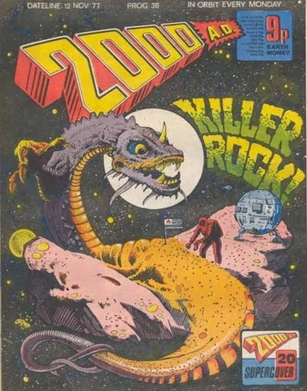 Cover of 2000 AD #38
