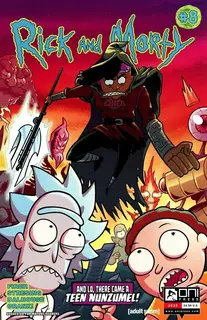 Cover of Rick and Morty #8