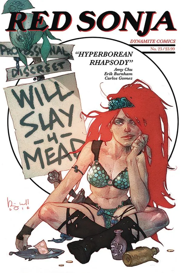 Cover of Red Sonja #23
