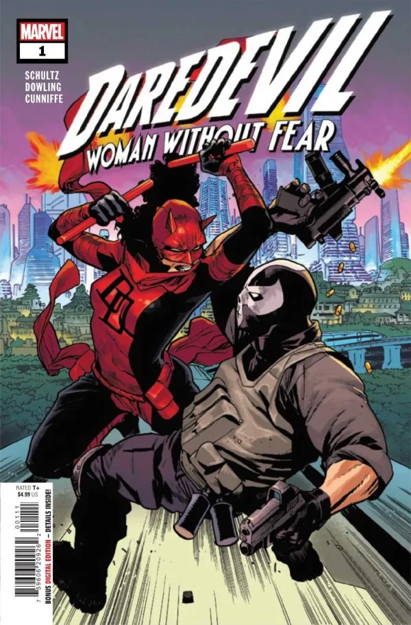 Cover of Daredevil: Woman Without Fear #1