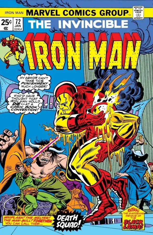 Cover of Iron Man #72