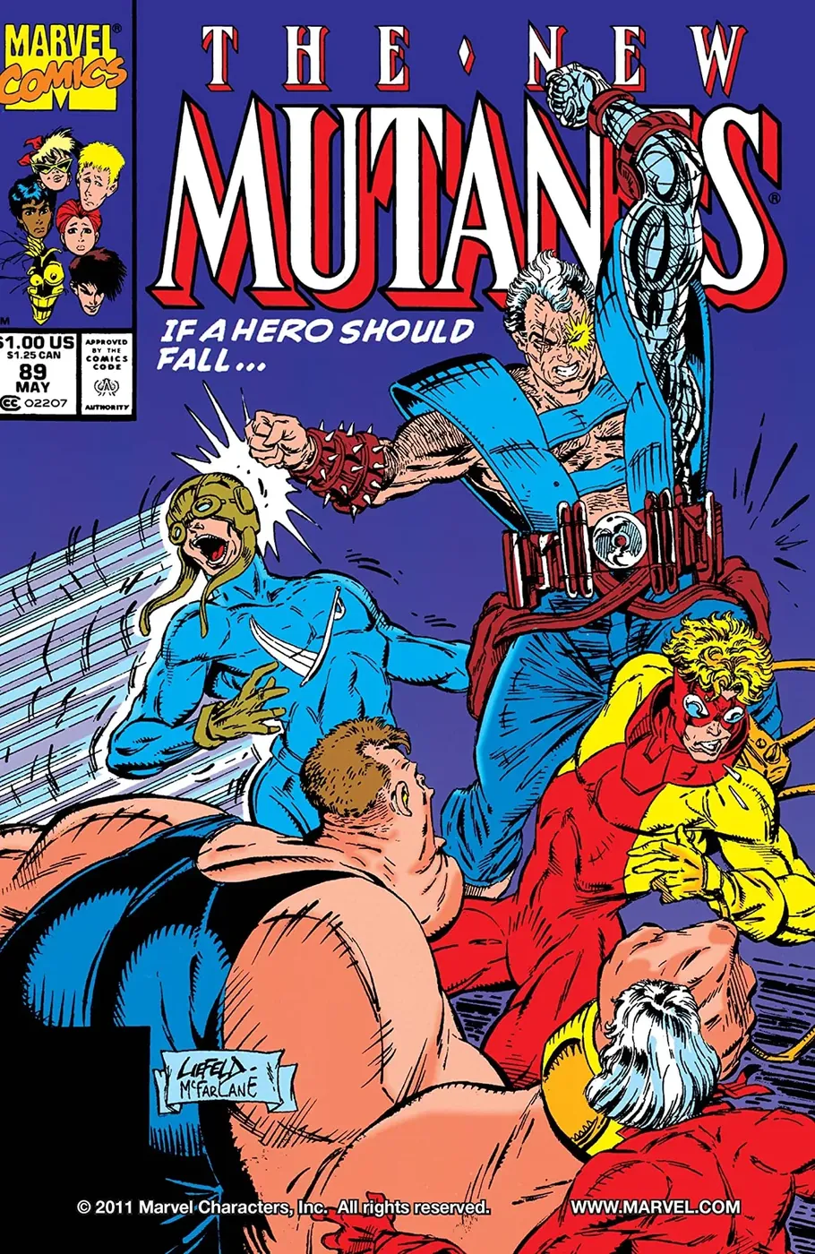 Cover of The New Mutants #89