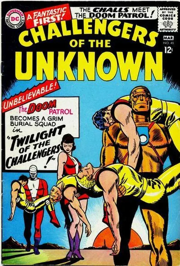Cover of Challengers of the Unknown #48