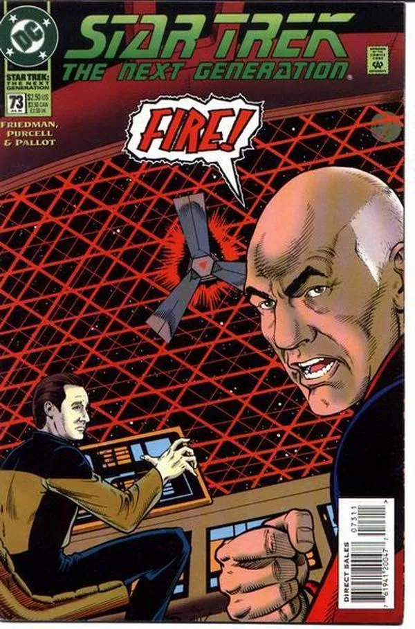 Cover of Star Trek: The Next Generation #73