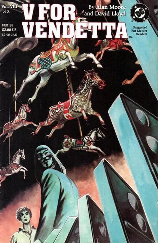 Cover of V for Vendetta #8