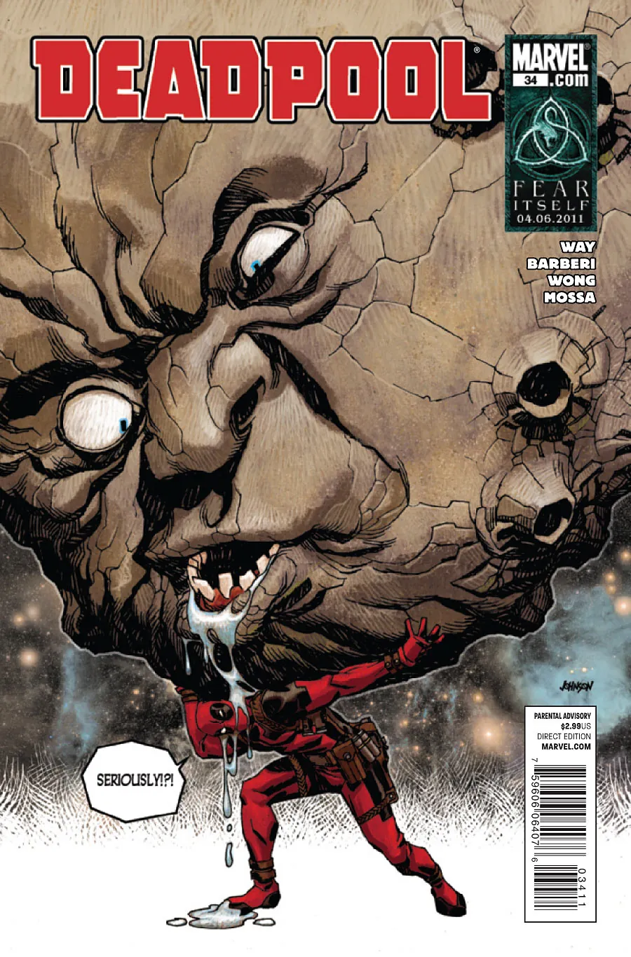 Cover of Deadpool #34