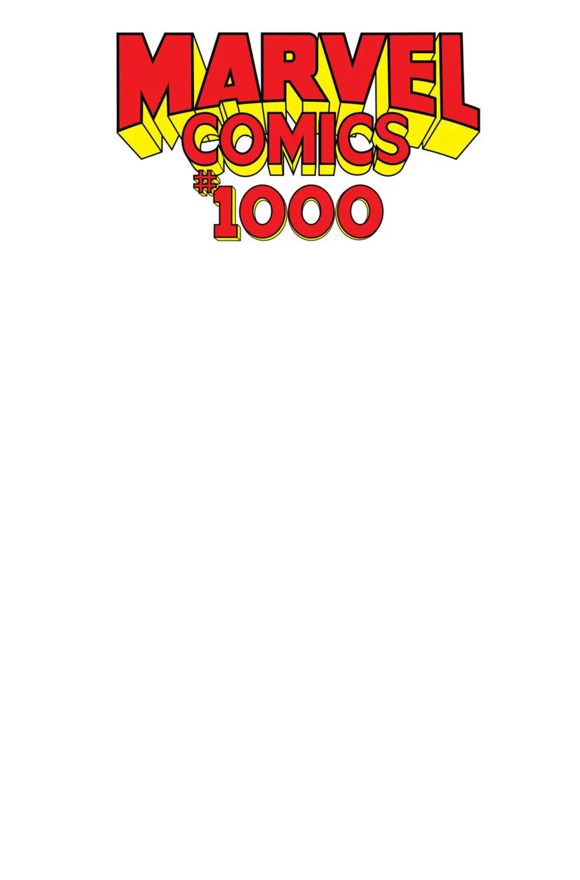 Cover of Marvel Comics #1000