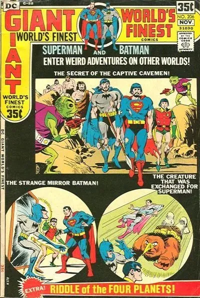 Cover of World's Finest Comics #206