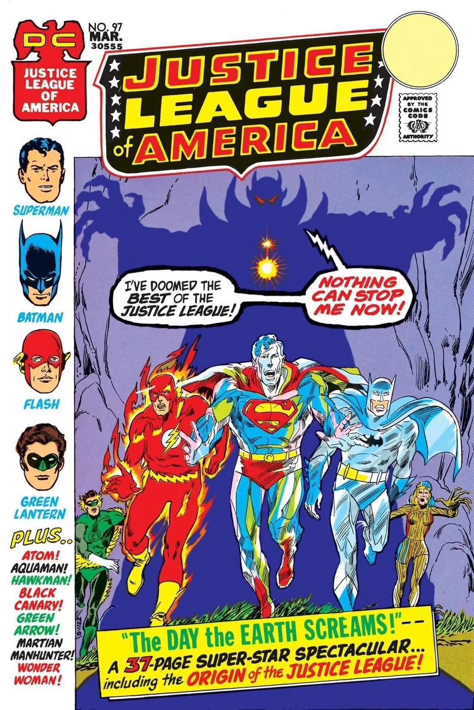 Cover of Justice League of America #97