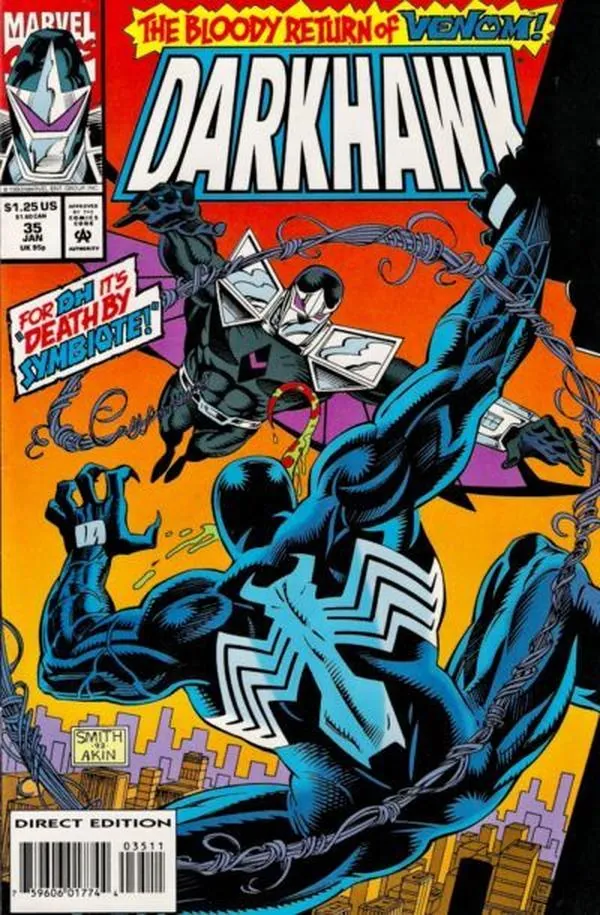 Cover of Darkhawk #35