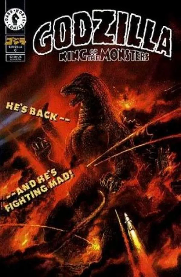 Cover of Godzilla #1