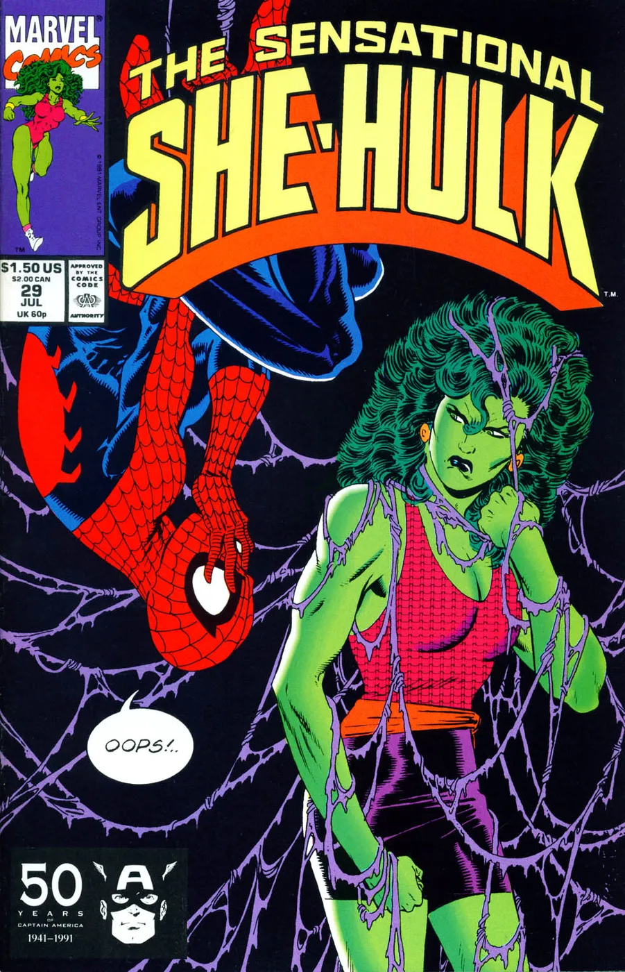 Cover of The Sensational She-Hulk #29