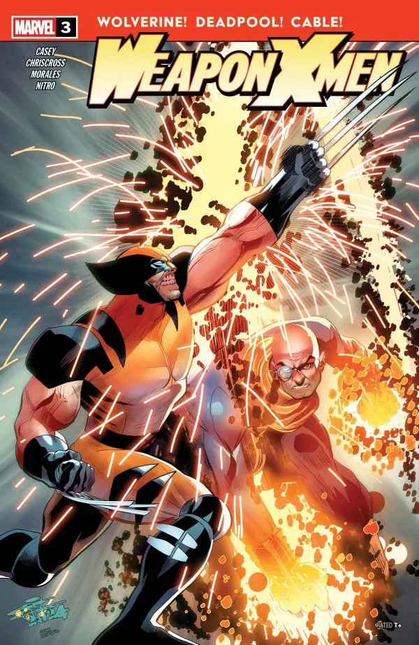 Cover of Weapon X-Men #3