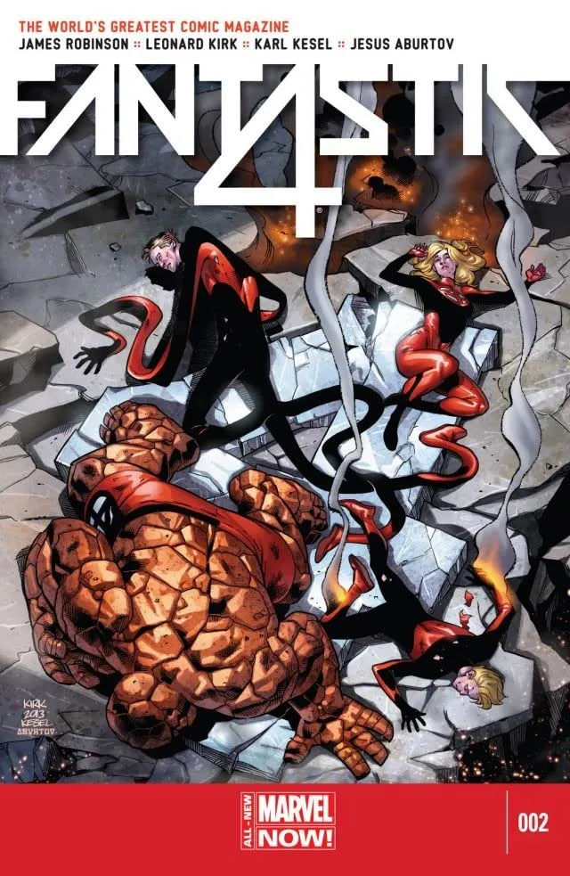 Cover of Fantastic Four #2