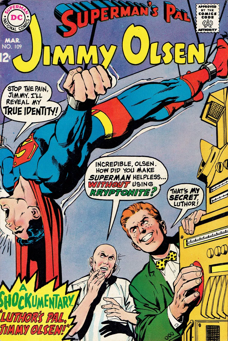 Cover of Superman's Pal, Jimmy Olsen #109