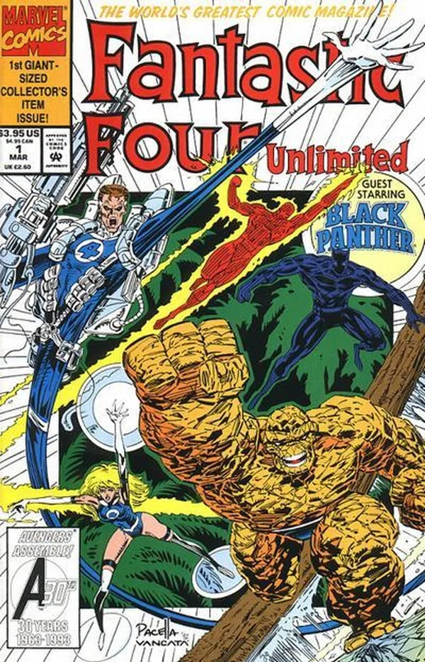 Cover of Fantastic Four Unlimited #1