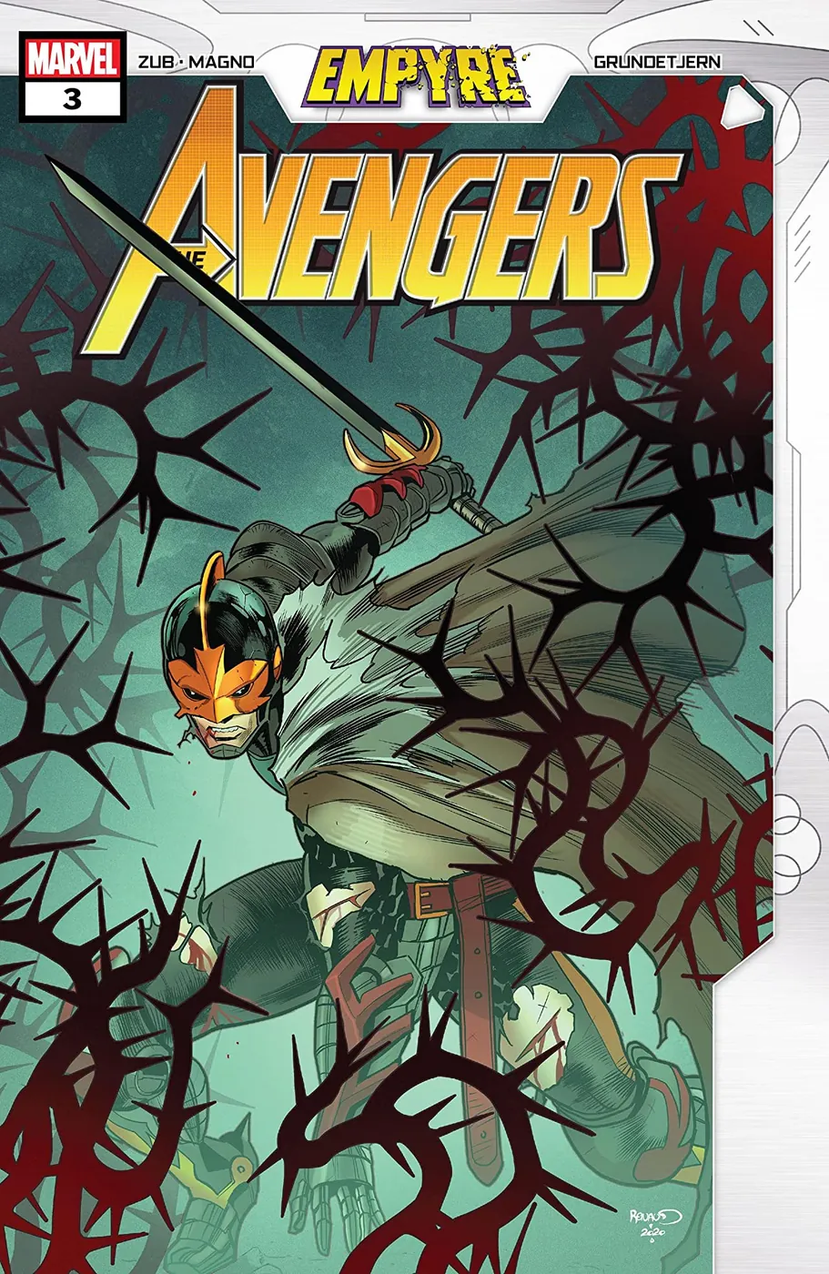 Cover of Empyre: Avengers #3