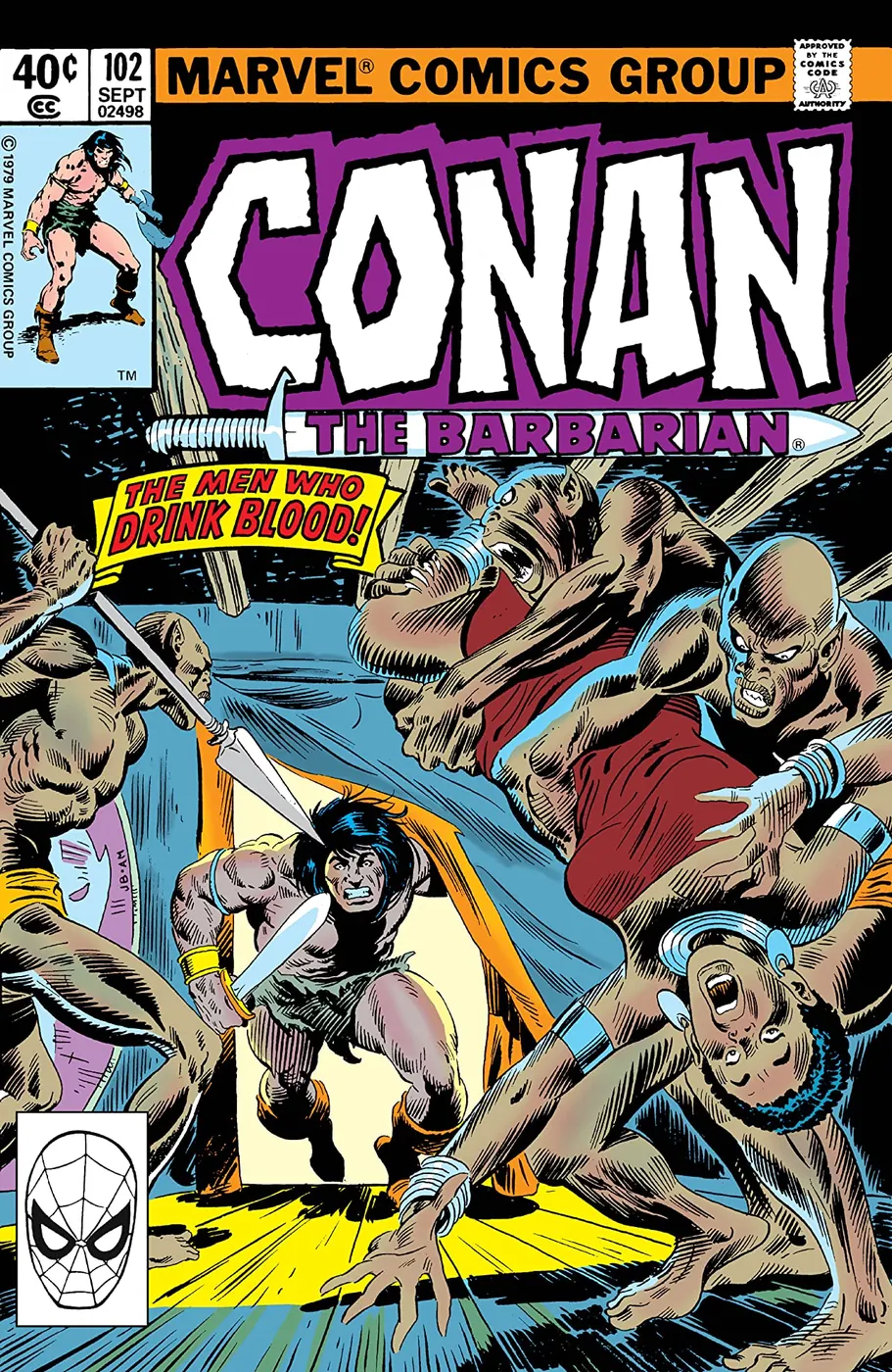 Cover of Conan the Barbarian #102