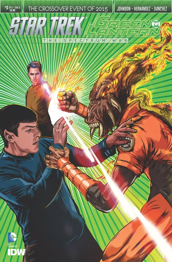 Cover of Star Trek / Green Lantern #3