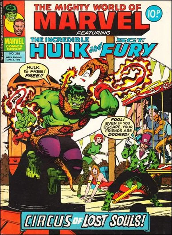 Cover of The Mighty World of Marvel #288