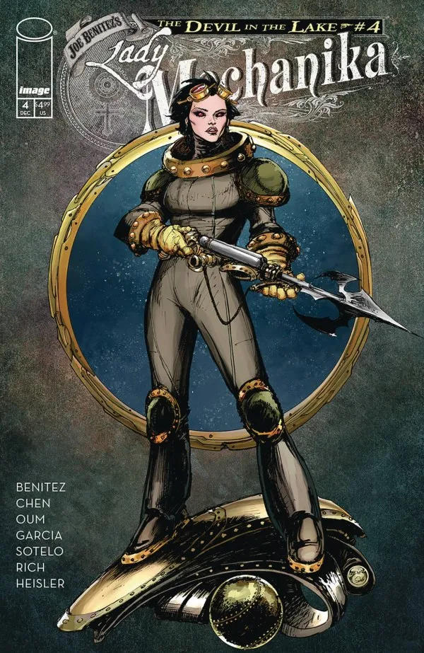 Cover of Lady Mechanika: The Devil in the Lake #4