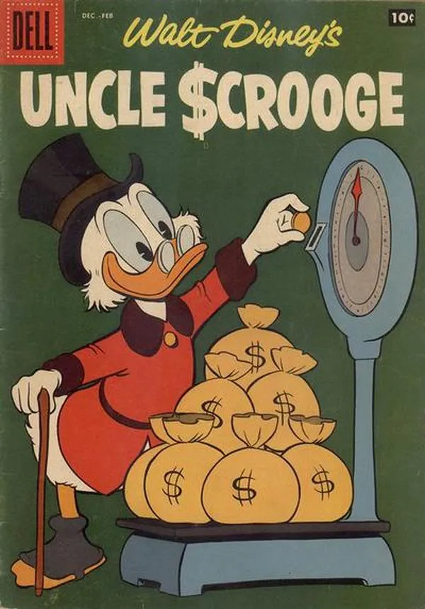 Cover of Walt Disney's Uncle Scrooge #20