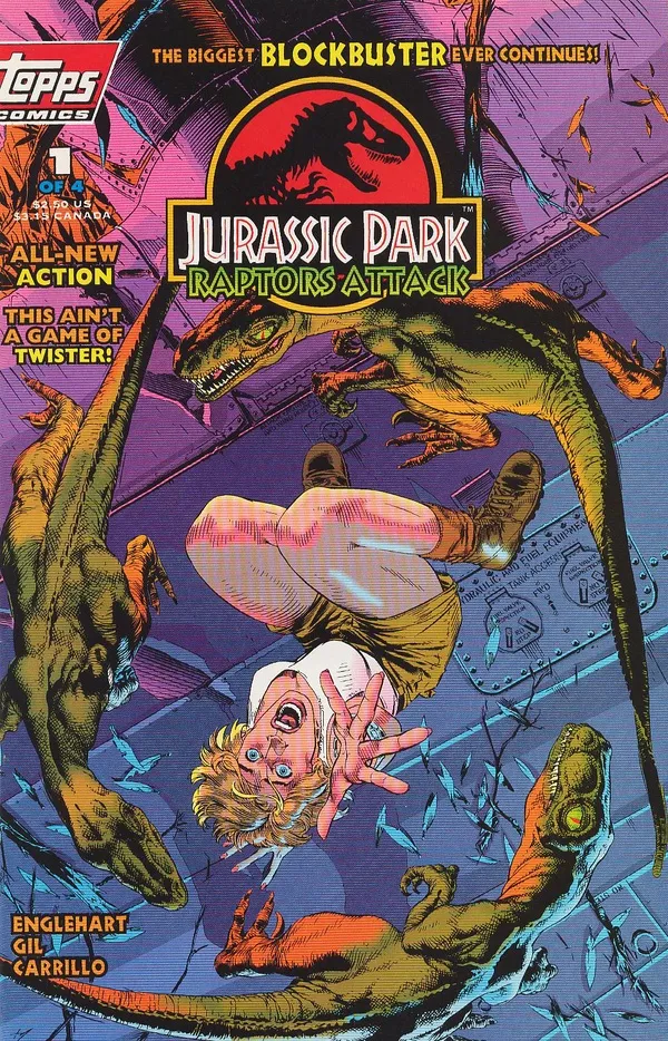 Cover of Jurassic Park: Raptors Attack #1