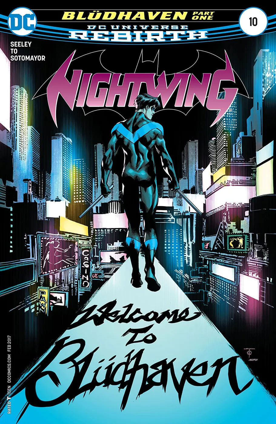 Cover of Nightwing #10