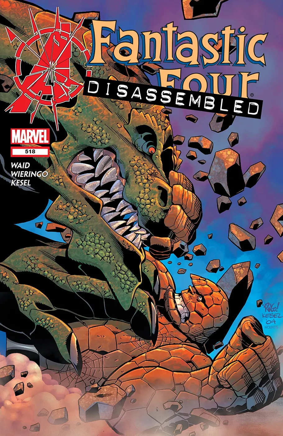 Cover of Fantastic Four #518
