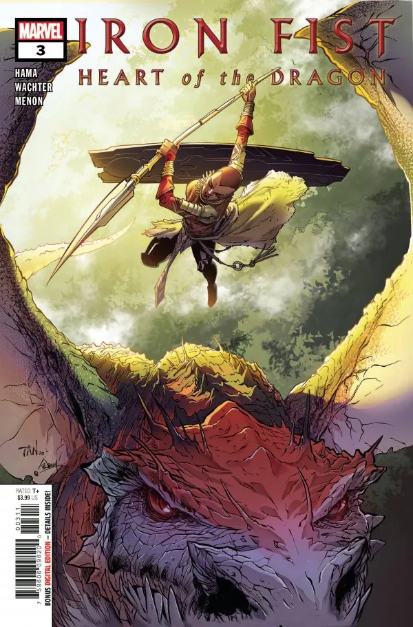 Cover of Iron Fist: Heart of the Dragon #3