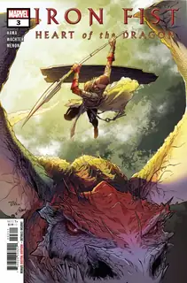 Cover of Iron Fist: Heart of the Dragon #3
