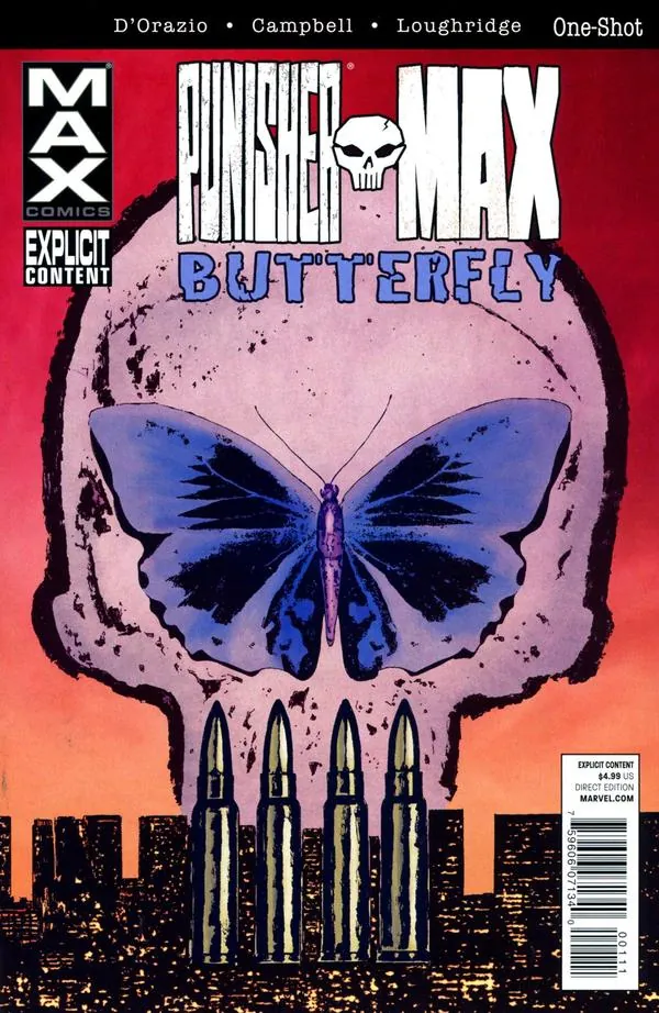 Cover of Punisher Max: Butterfly #1